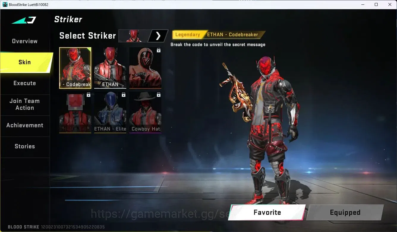 Blood Strike Accounts ASIA|Eternal Desert Eagle|3 Collab Guns 7DS|1 Limi image 16