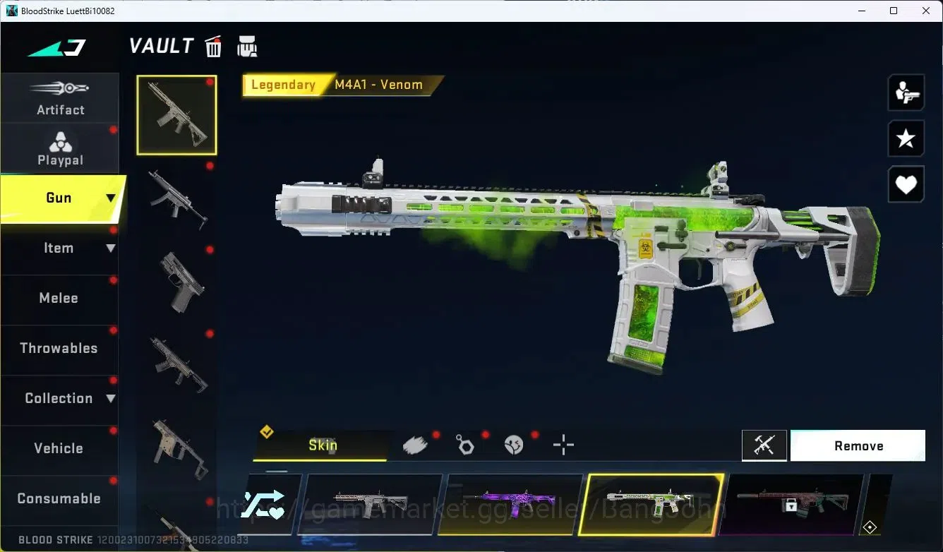 Blood Strike Accounts ASIA|Eternal Desert Eagle|3 Collab Guns 7DS|1 Limi image 3