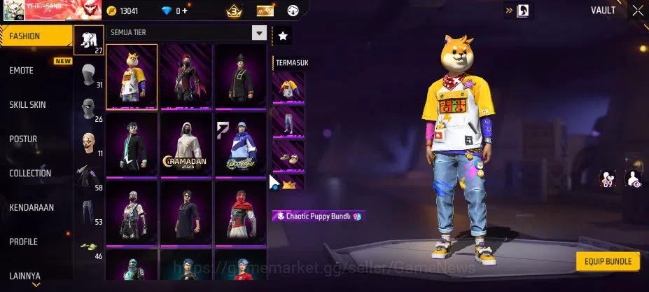 Free Fire Accounts Indonesia|M1887 Hand Of Hope|M1014 Green Flame Dra image 6