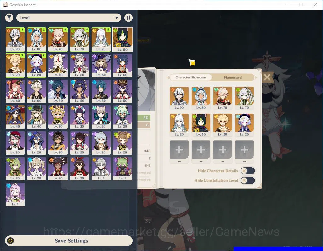 Genshin Impact Accounts Mid Game ASIA|User Only|AR 50|5 Limited 2