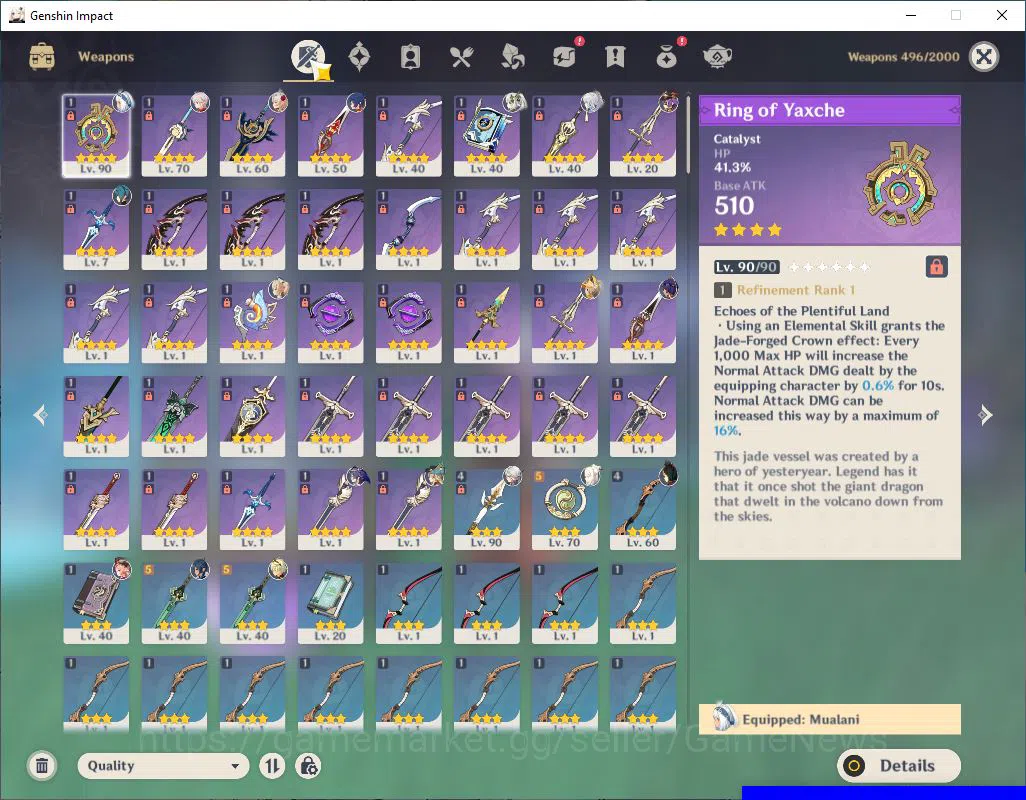 Genshin Impact Accounts Mid Game ASIA|User Only|AR 50|5 Limited 3