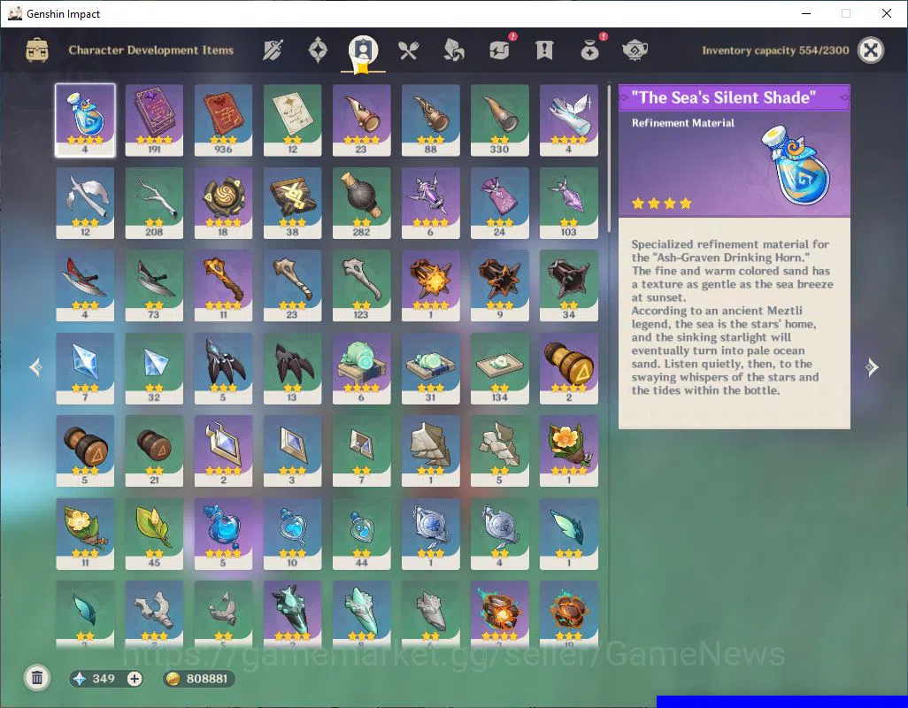 Genshin Impact Accounts Mid Game ASIA|User Only|AR 50|5 Limited 5
