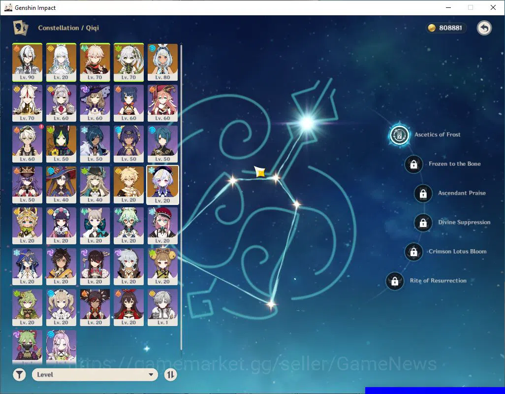 Genshin Impact Accounts Mid Game ASIA|User Only|AR 50|5 Limited 9