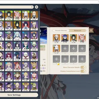Genshin Impact Accounts Others Asia|AR 55|5 Limited + 5 (*5 Weapon)|Arlecchino+Signature,Flins,Xiao,Varesa,Shenche|Male