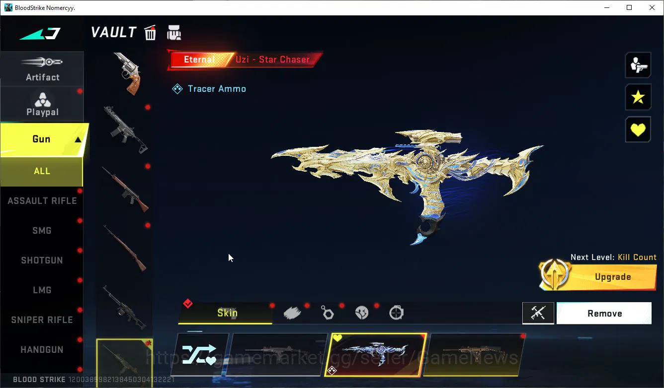 Blood Strike Accounts ASIA|1 ETERNAL Lv3 UZI - Star Chaser+ Collab 7DS A image 7