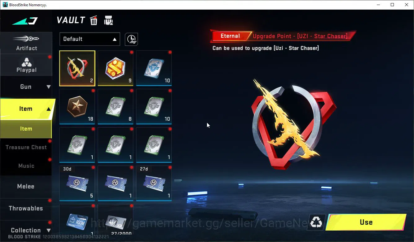 Blood Strike Accounts ASIA|1 ETERNAL Lv3 UZI - Star Chaser+ Collab 7DS A image 9