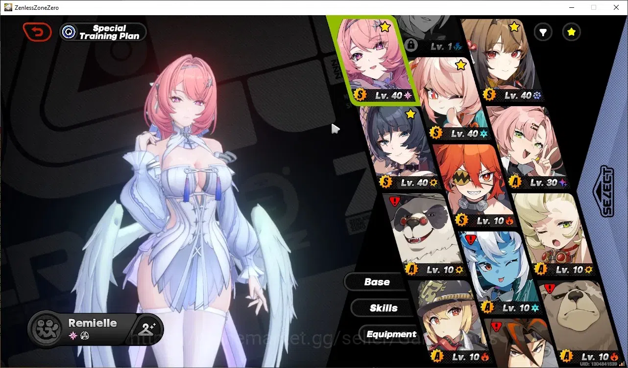 Zenless Zone Zero Accounts Starter ASIA|IK 33|4 Limited| (Jane Doe)+Sign Remielle,Ye Shunguang,Zhao +1 STD Char (Koleda)|MC 1