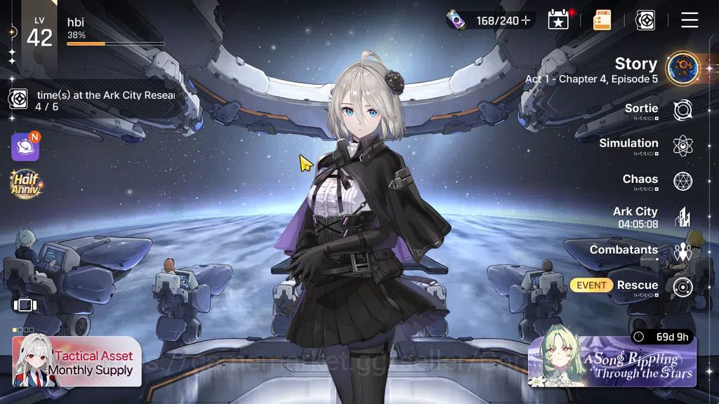 Chaos Zero Nightmare Accounts GLOBAL Lv42|6 SSR[Diana,Chizuru,Veronica,MeiLin,Et image 1