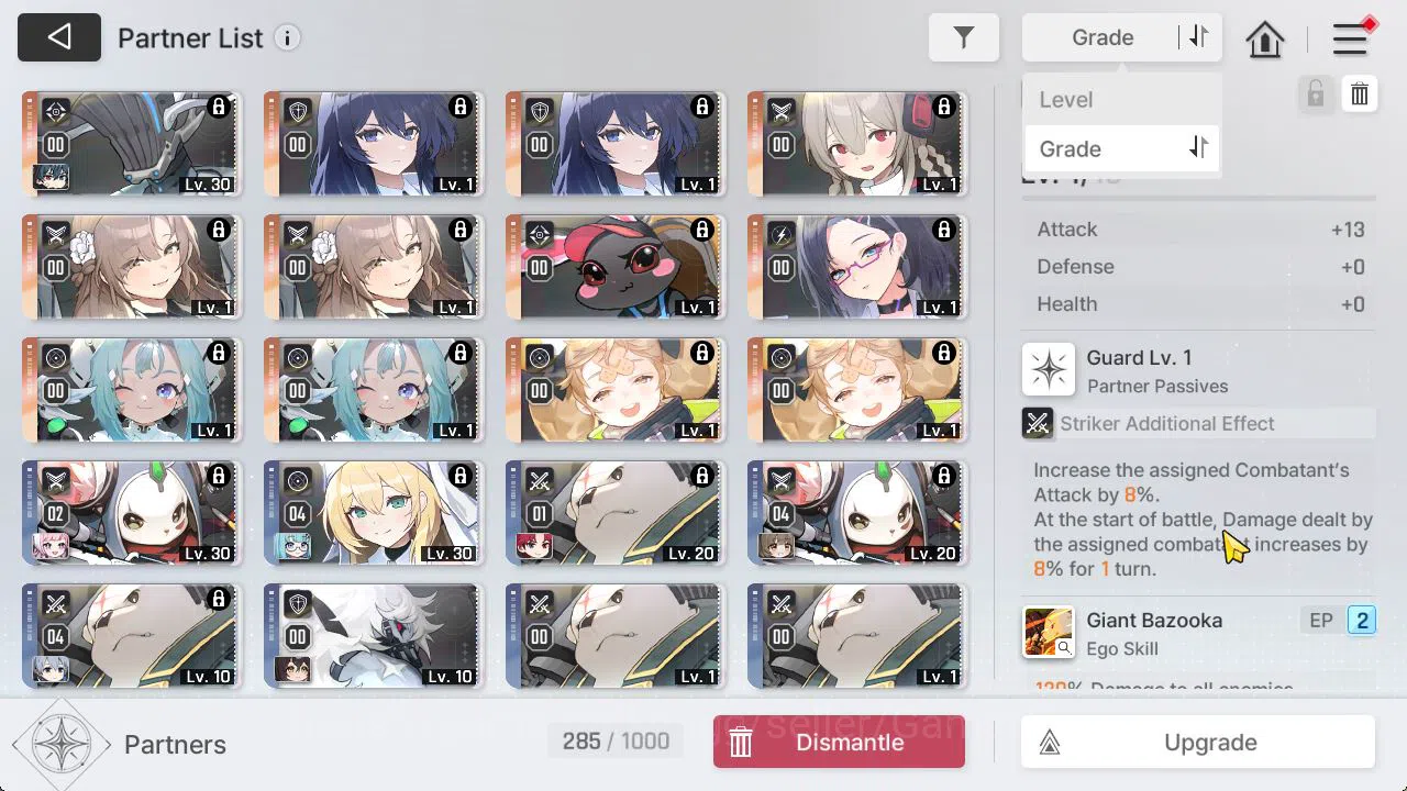 Chaos Zero Nightmare Accounts GLOBAL Lv42|6 SSR[Diana,Chizuru,Veronica,MeiLin,Et image 12