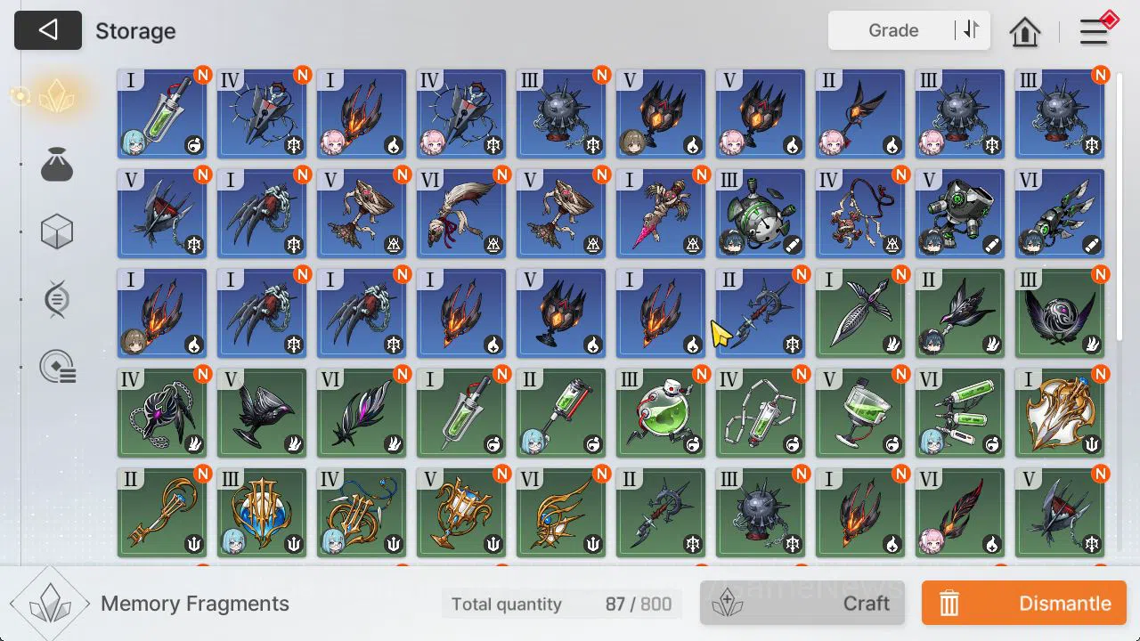 Chaos Zero Nightmare Accounts GLOBAL Lv42|6 SSR[Diana,Chizuru,Veronica,MeiLin,Et image 9