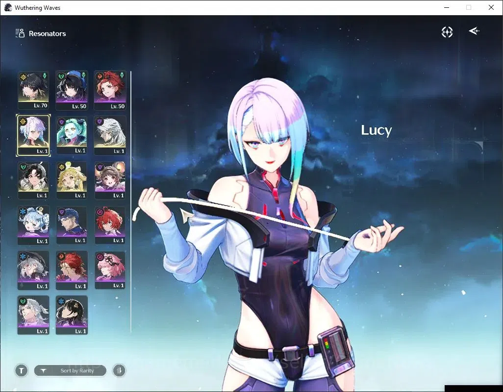 Wuthering Waves Accounts SEA |UL 49|2 Limited| Lucy RC 6 + Sign, Rebecca +  image 2