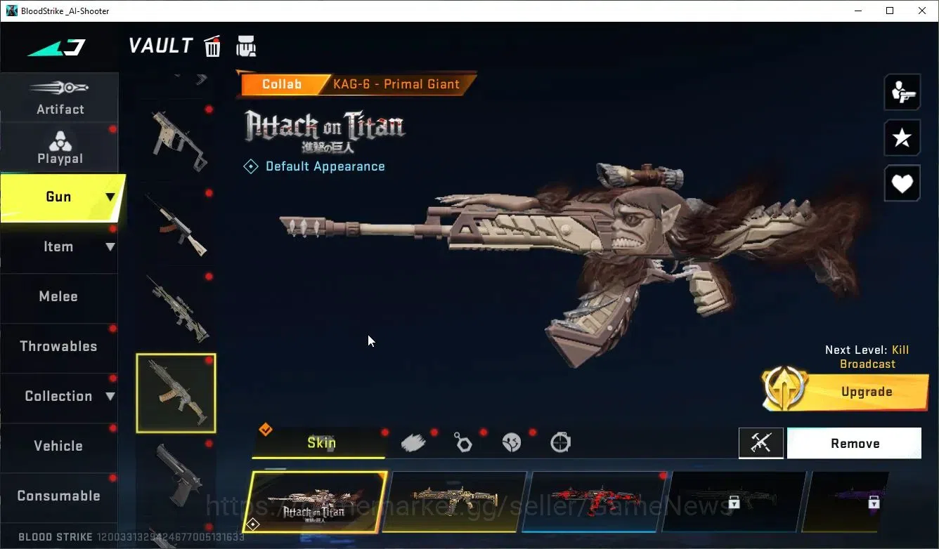 Blood Strike Accounts ASIA|MELE AXE-Crystal+9 ULTRA[Ethan,Hank,JET,INP9, image 12