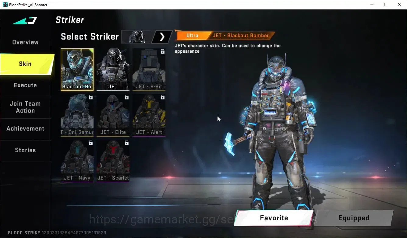 Blood Strike Accounts ASIA|MELE AXE-Crystal+9 ULTRA[Ethan,Hank,JET,INP9, image 5
