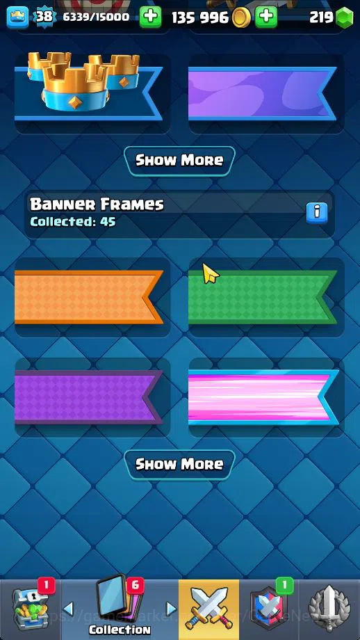 Clash Royale Accounts Midgame Lv 38|Trophy 8096|KTL 13|Limited Skin|Card 121| 1 HERO 6 EVO 8 Champ 21 Legendary 33 Epic 30 17