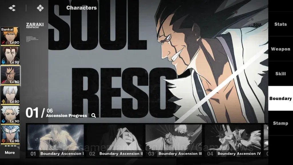 BLEACH: Soul Resonance Accounts NuverseSEA|LV 69|10 SSR [IchigoB,Aizen,ZarakiB1,Gi image 10