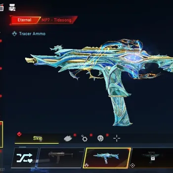 Blood Strike Accounts Collab Skin Asia|2 Eternal MP7 Tidesong Lv3,DEagle Scorpius+Limit RPK Vermilion,Collab AOT
