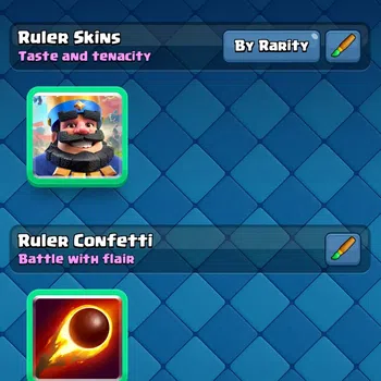 Clash Royale High-End Lv 55|Trophy 9500|KTL 15|Limited Skin|Max 1-Card 1 image 1