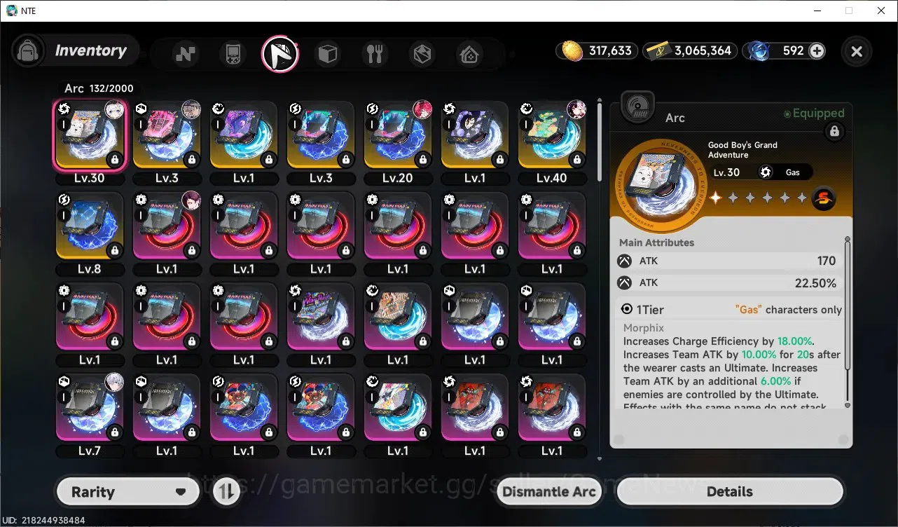 Neverness to Everness Accounts GLOBAL SEA|HL 21|TL 11|4 SSR Lacrimosa,Nanally,Jiu image 19