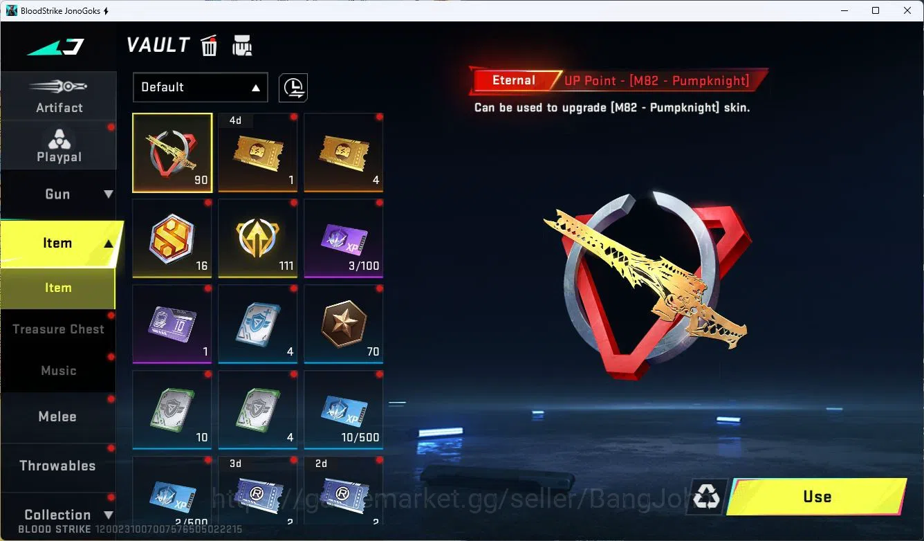 Blood Strike Accounts ASIA|ETERNAL=M82(LVL2)|ULTRA=BTFLY KNIFE,ONE HEAND image 12