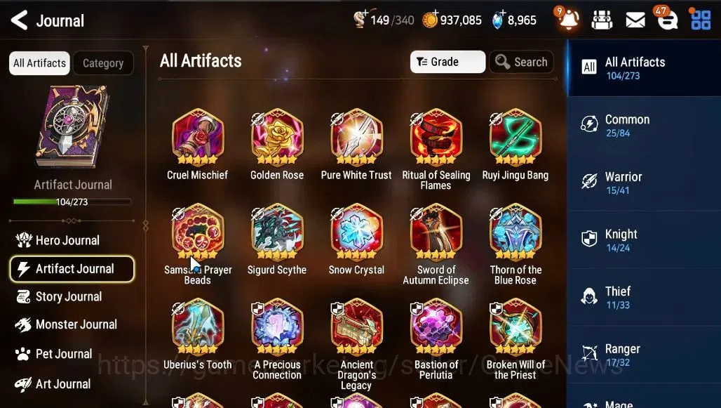 Epic Seven Accounts GLOBAL Unverif|NewEra|26 ML (Salome,LOT Scales,BAr image 14
