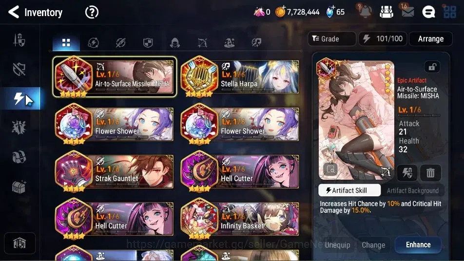 Epic Seven Accounts GLOBAL Unverif|New Era|2 ML(Salome,Lionheart Cermi image 10