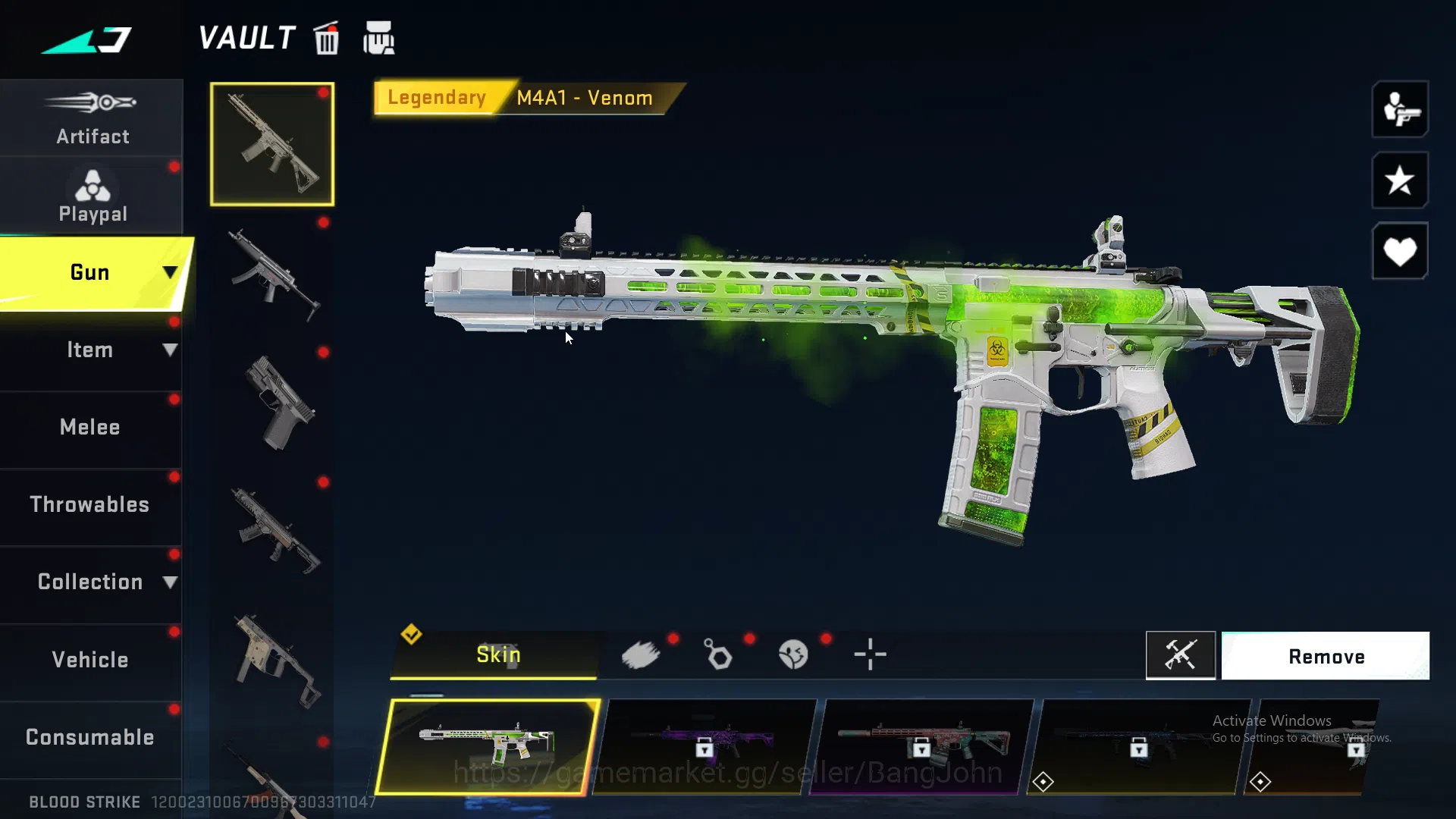 Blood Strike Accounts ASIA | Eternal M82 | Ultra UMP | Ultra MCX | Chang image 14