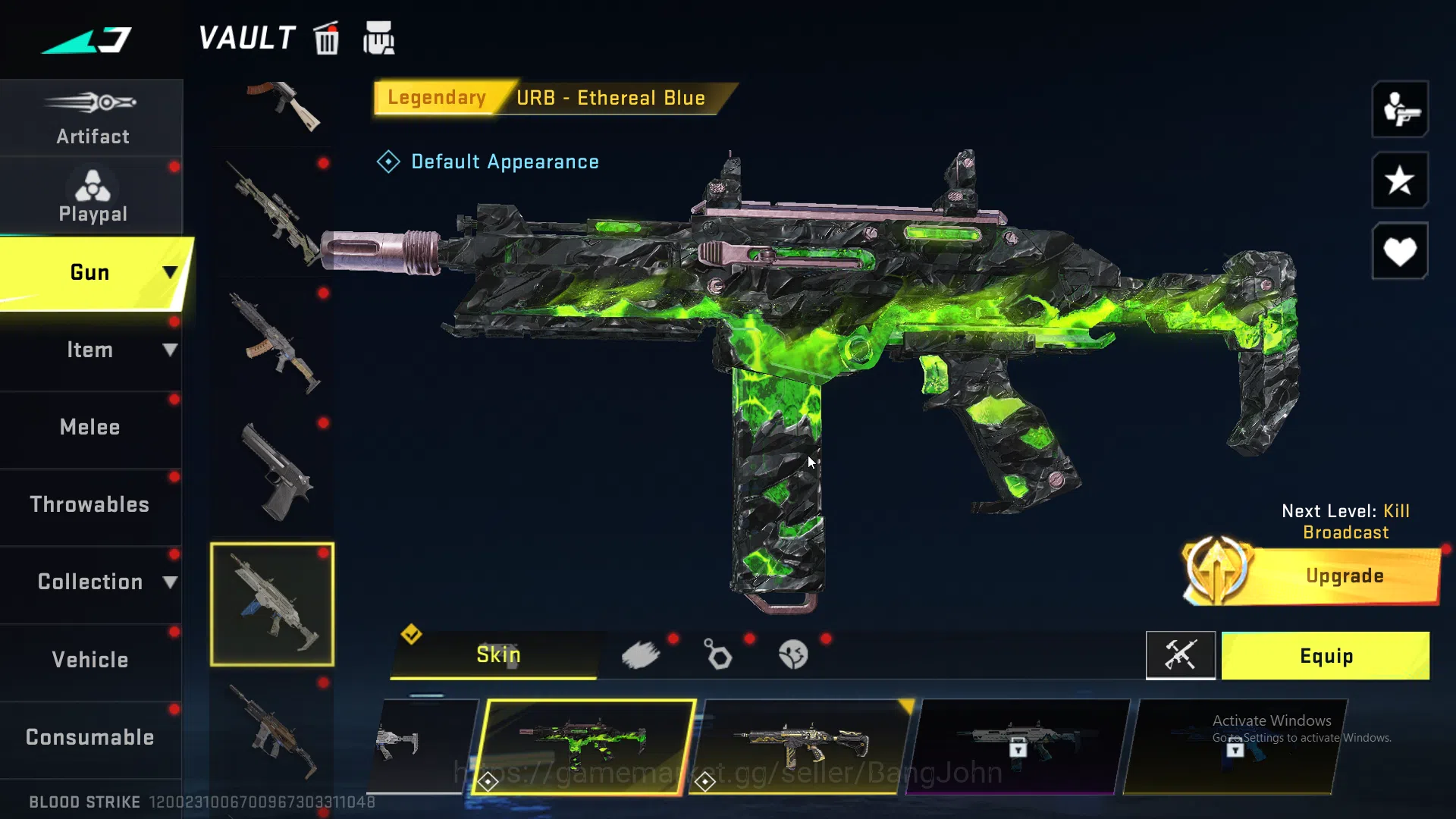 Blood Strike Accounts ASIA | Eternal M82 | Ultra UMP | Ultra MCX | Chang image 16