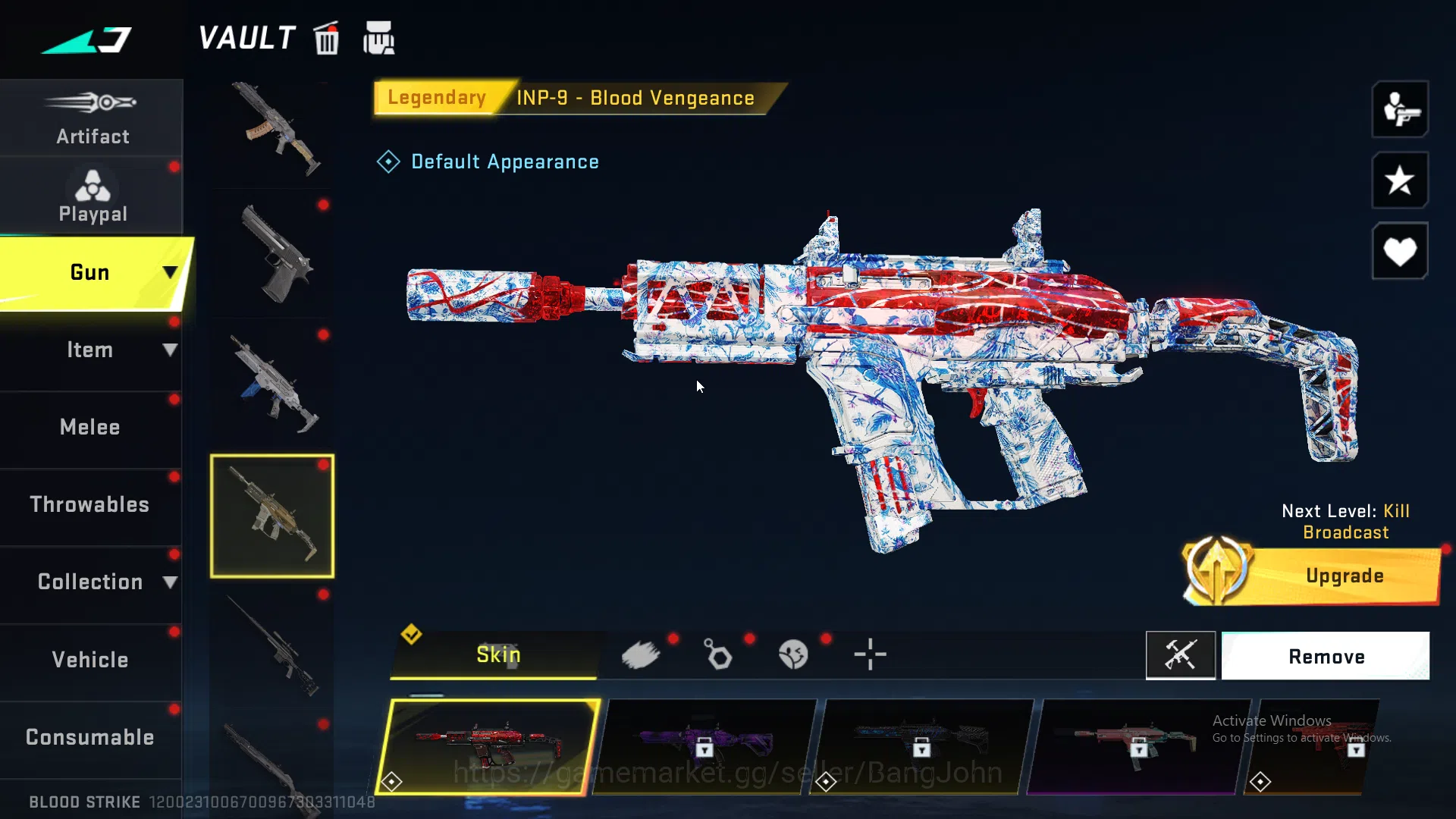 Blood Strike Accounts ASIA | Eternal M82 | Ultra UMP | Ultra MCX | Chang image 17
