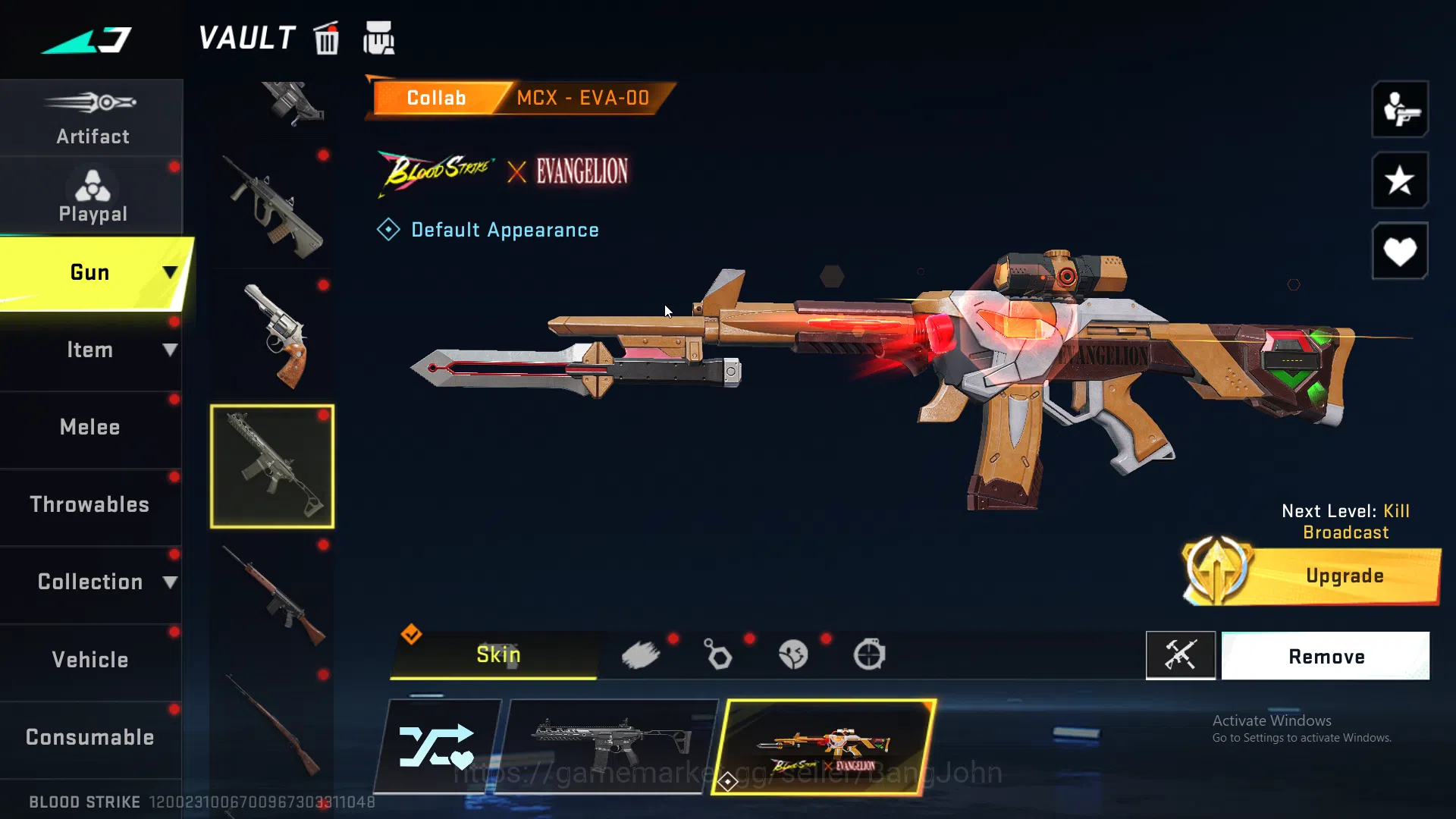 Blood Strike Accounts ASIA | Eternal M82 | Ultra UMP | Ultra MCX | Chang image 18