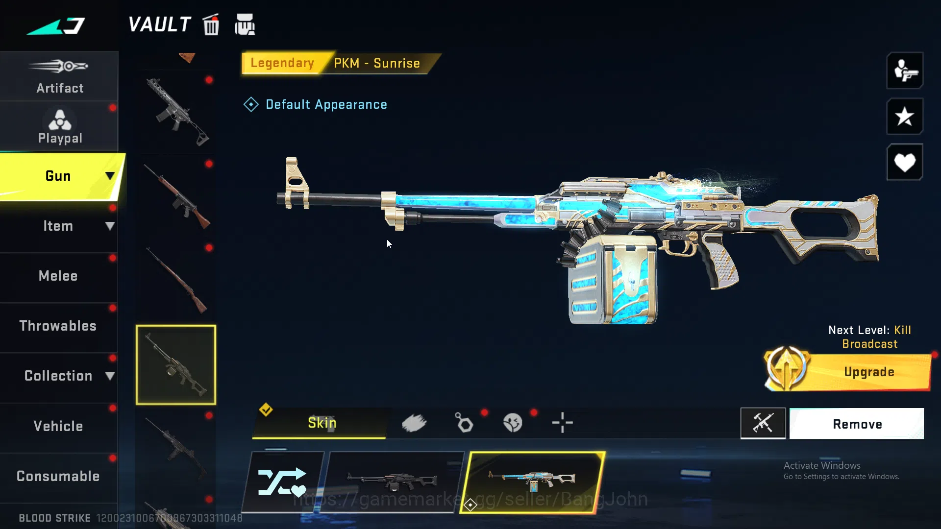 Blood Strike Accounts ASIA | Eternal M82 | Ultra UMP | Ultra MCX | Chang image 19