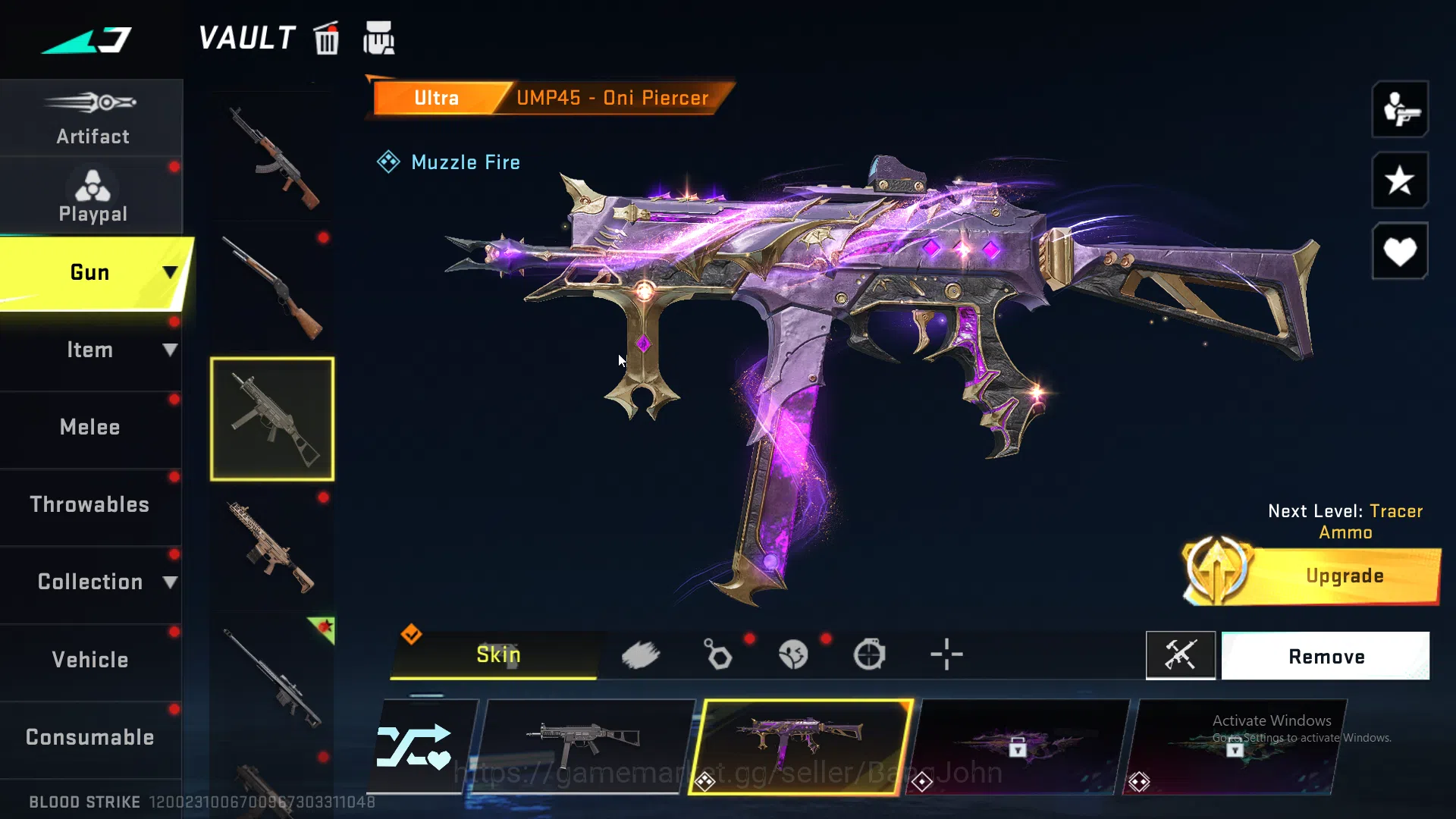 Blood Strike Accounts ASIA | Eternal M82 | Ultra UMP | Ultra MCX | Chang image 2