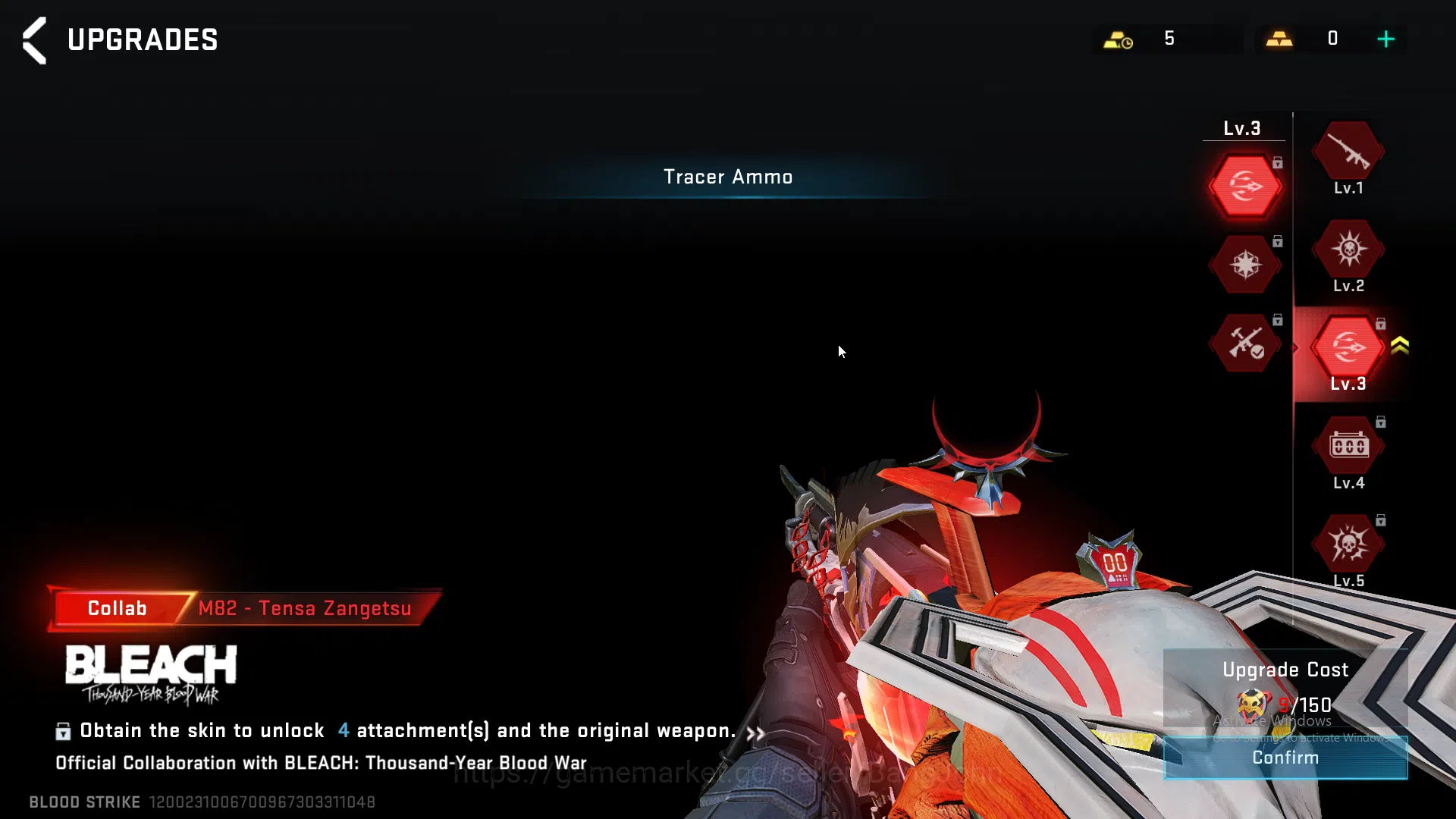 Blood Strike Accounts ASIA | Eternal M82 | Ultra UMP | Ultra MCX | Chang image 4