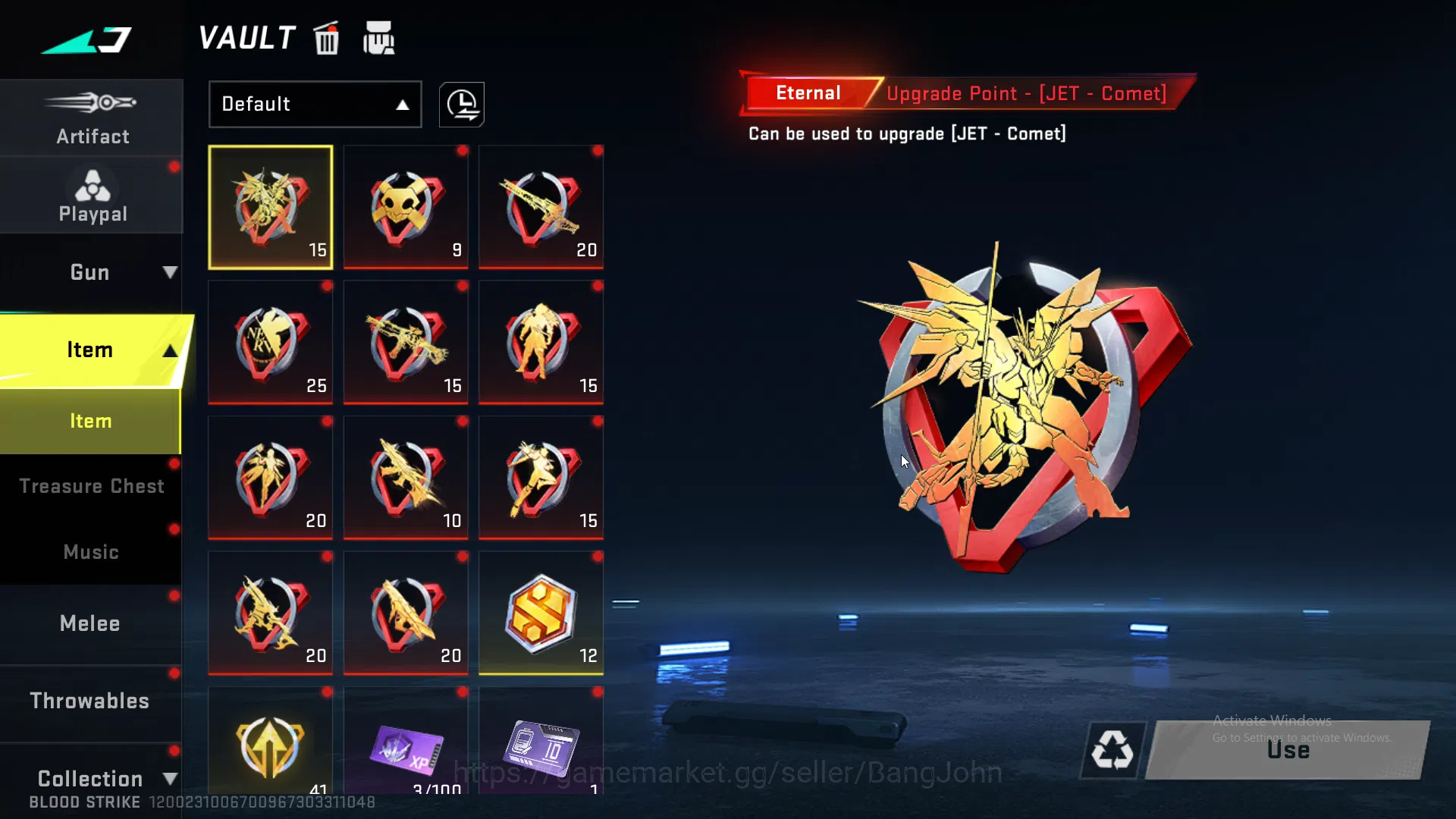 Blood Strike Accounts ASIA | Eternal M82 | Ultra UMP | Ultra MCX | Chang image 5