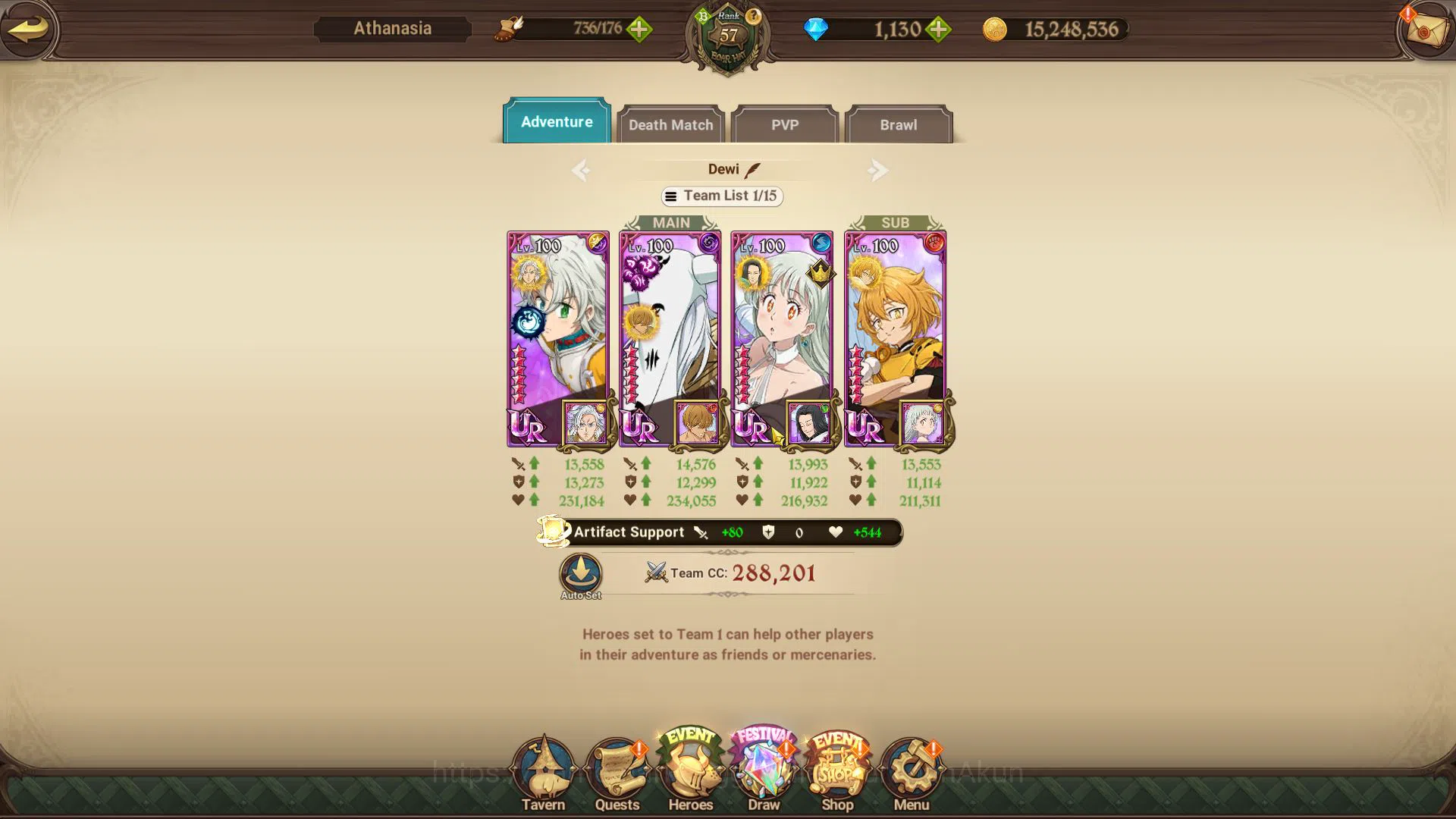The Seven Deadly Sins: Grand Cross Accounts Midgame Asia|3,5M CC|1,1K Gems+100 LSeal|1 LR+10 UR+Collab 11