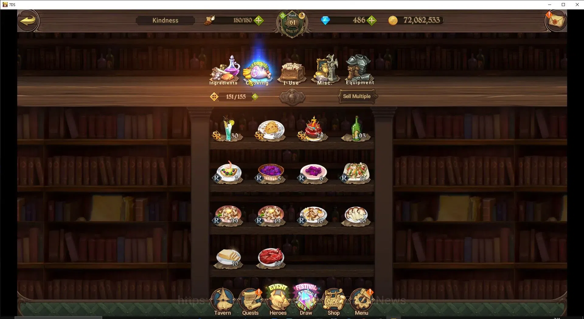 The Seven Deadly Sins: Grand Cross Accounts ASIA|2,8M CC|486 DM+70 LS|4 LR+9 UR|NMeli3/6,Helbr image 15