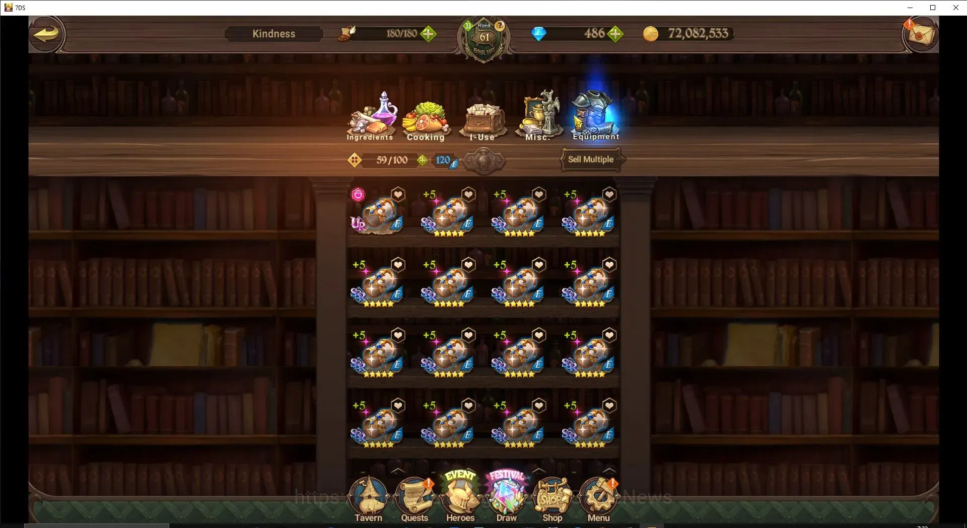 The Seven Deadly Sins: Grand Cross Accounts ASIA|2,8M CC|486 DM+70 LS|4 LR+9 UR|NMeli3/6,Helbr image 19