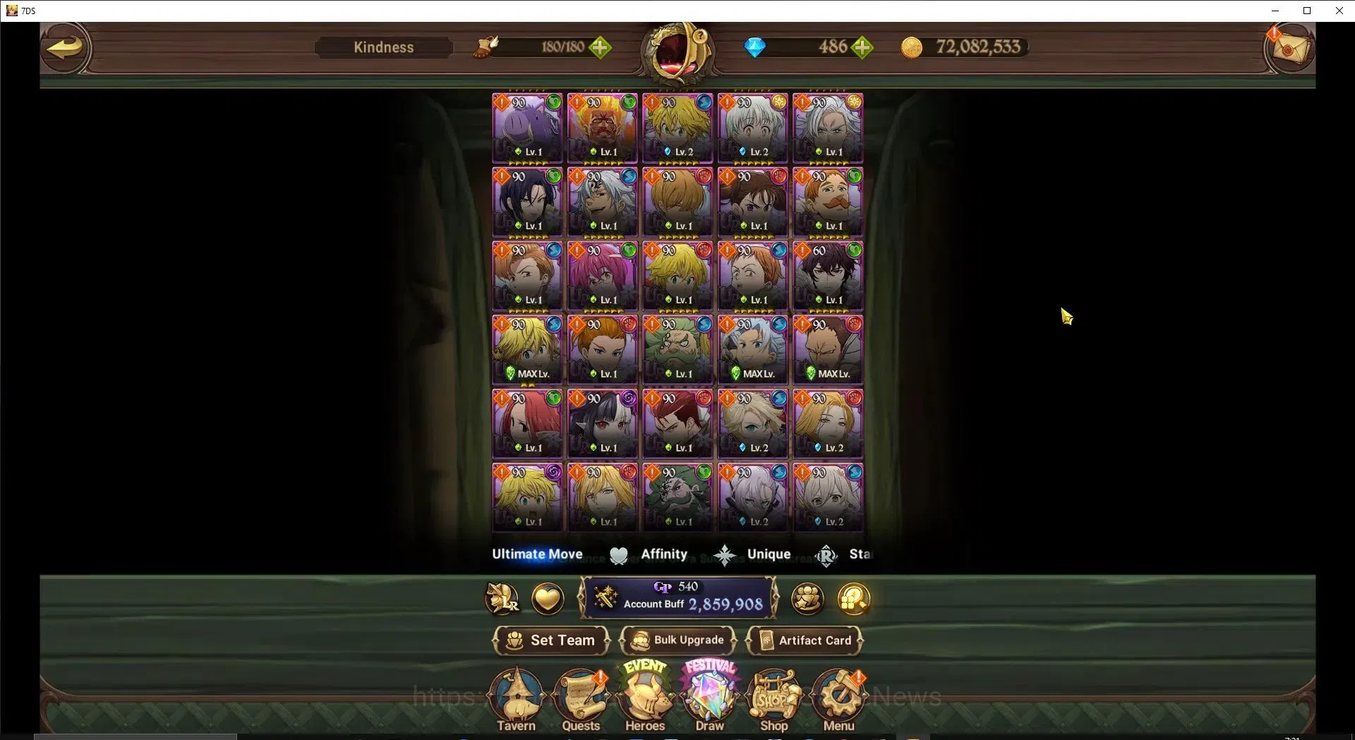 The Seven Deadly Sins: Grand Cross Accounts ASIA|2,8M CC|486 DM+70 LS|4 LR+9 UR|NMeli3/6,Helbr image 6