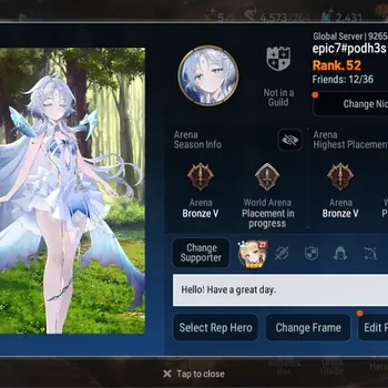 Epic Seven Accounts High-End Global Unverif | 7 ML (Lisette,SE Celine,E Ilynav,DK Sharun,Etc.)|PoH ON|SS 2.4K|Stigma 39K