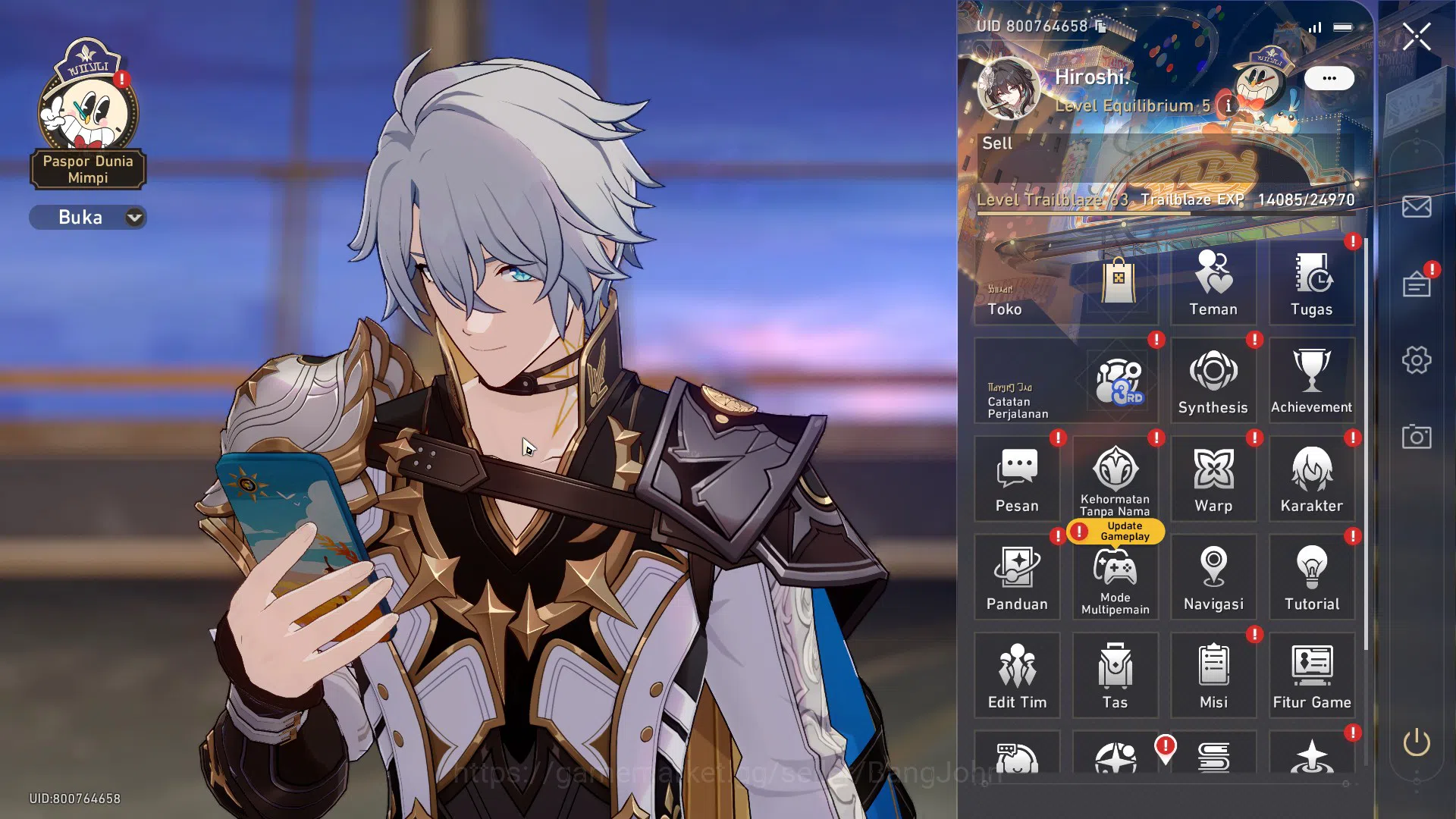 Honkai Star Rail Accounts ASIA | Phainon+Sign L80 | TL 63 | Evernight L80, T image 1
