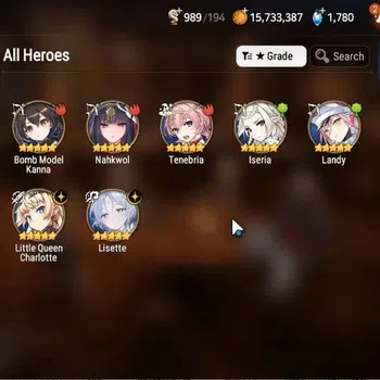 Epic Seven Accounts Starter Global|Unverif|Starter New Era|2 ML(Lisette,LQC)|Theater Untouch|PoH+Bless ON||Stove(ES1016Z)