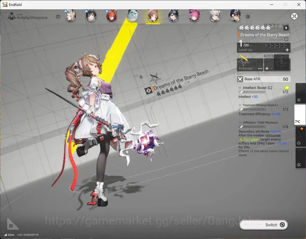 Arknights: Endfield Accounts ASIA | LVL 33 | WP 6s 8| Tangtang sign, pogra sign image 13