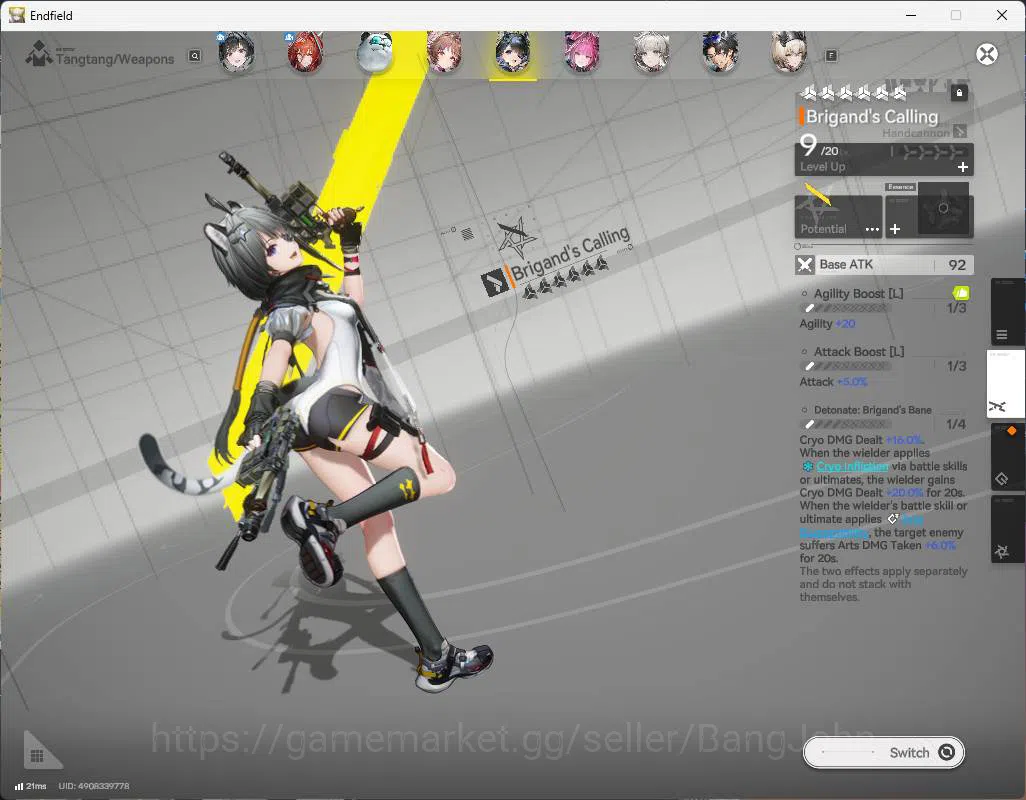 Arknights: Endfield Accounts ASIA | LVL 33 | WP 6s 8| Tangtang sign, pogra sign image 14