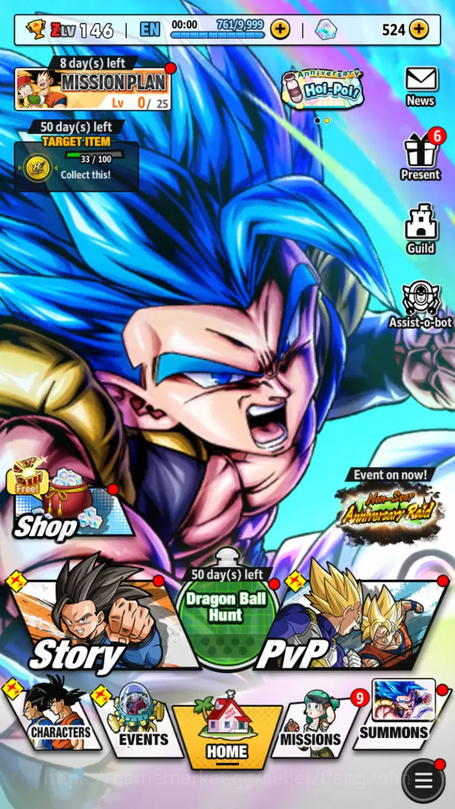 Dragon Ball Legends Accounts Android | Lv 146 | 12.8M Total Power| 2 UL | UL SS image 10