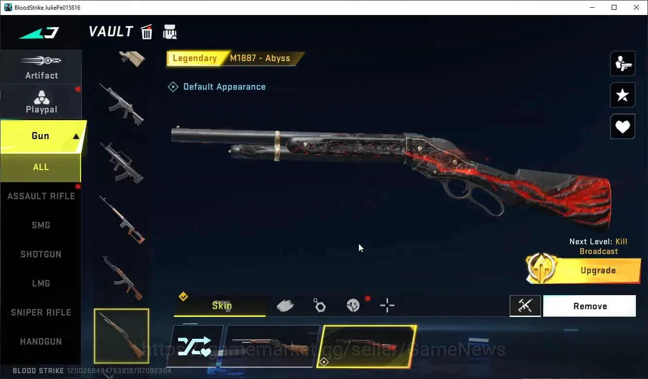 Blood Strike Accounts Rare Skin ASIA|MELEE ButerFly Knife- STARFALL+1 ULTRA Katya-VEXA |4 Legendary Melee katana-Ronin,Etc 8
