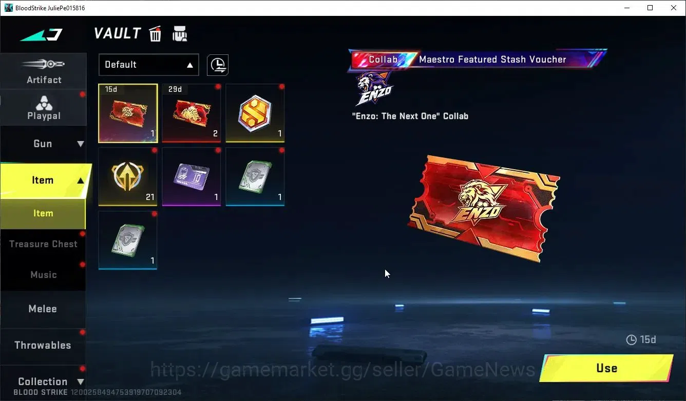 Blood Strike Accounts Rare Skin ASIA|MELEE ButerFly Knife- STARFALL+1 ULTRA Katya-VEXA |4 Legendary Melee katana-Ronin,Etc 9