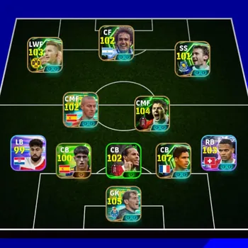 eFootball Accounts Starter FLASH SALE Collective 3204 || Epic Varane X James Madison X Samuel Eto'o X Suarez X Casillas X
