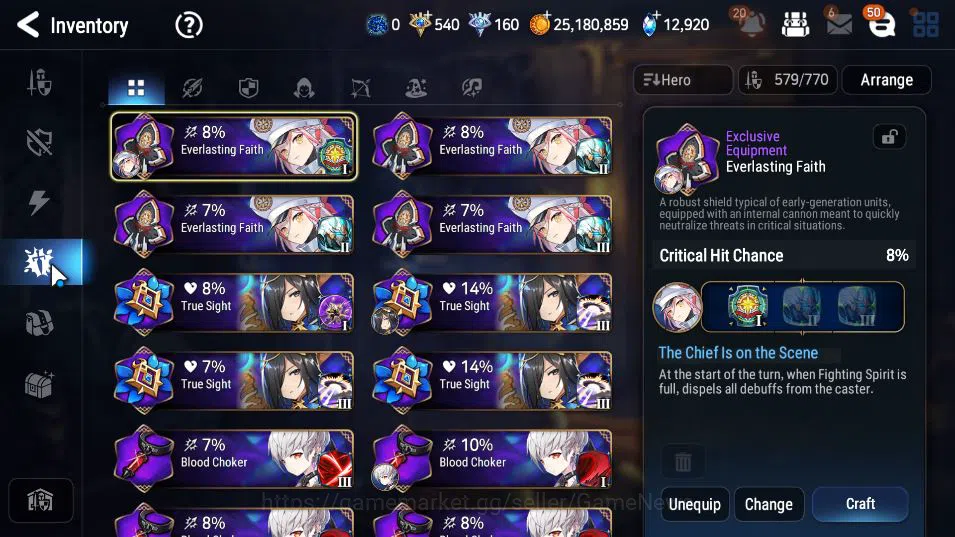 Epic Seven Accounts GLOBAL Unverif|NewEra|17 ML(BArunka,LOTScales,Ruel image 11