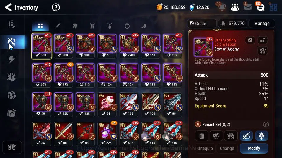 Epic Seven Accounts GLOBAL Unverif|NewEra|17 ML(BArunka,LOTScales,Ruel image 13