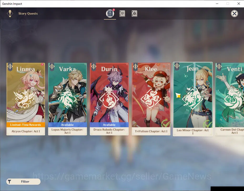 Genshin Impact Accounts ASIA|AR 57|7 Limited +3(*5Weapon)|Xilonen,Neuvilla image 11