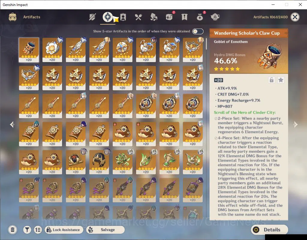 Genshin Impact Accounts ASIA|AR 57|7 Limited +3(*5Weapon)|Xilonen,Neuvilla image 5